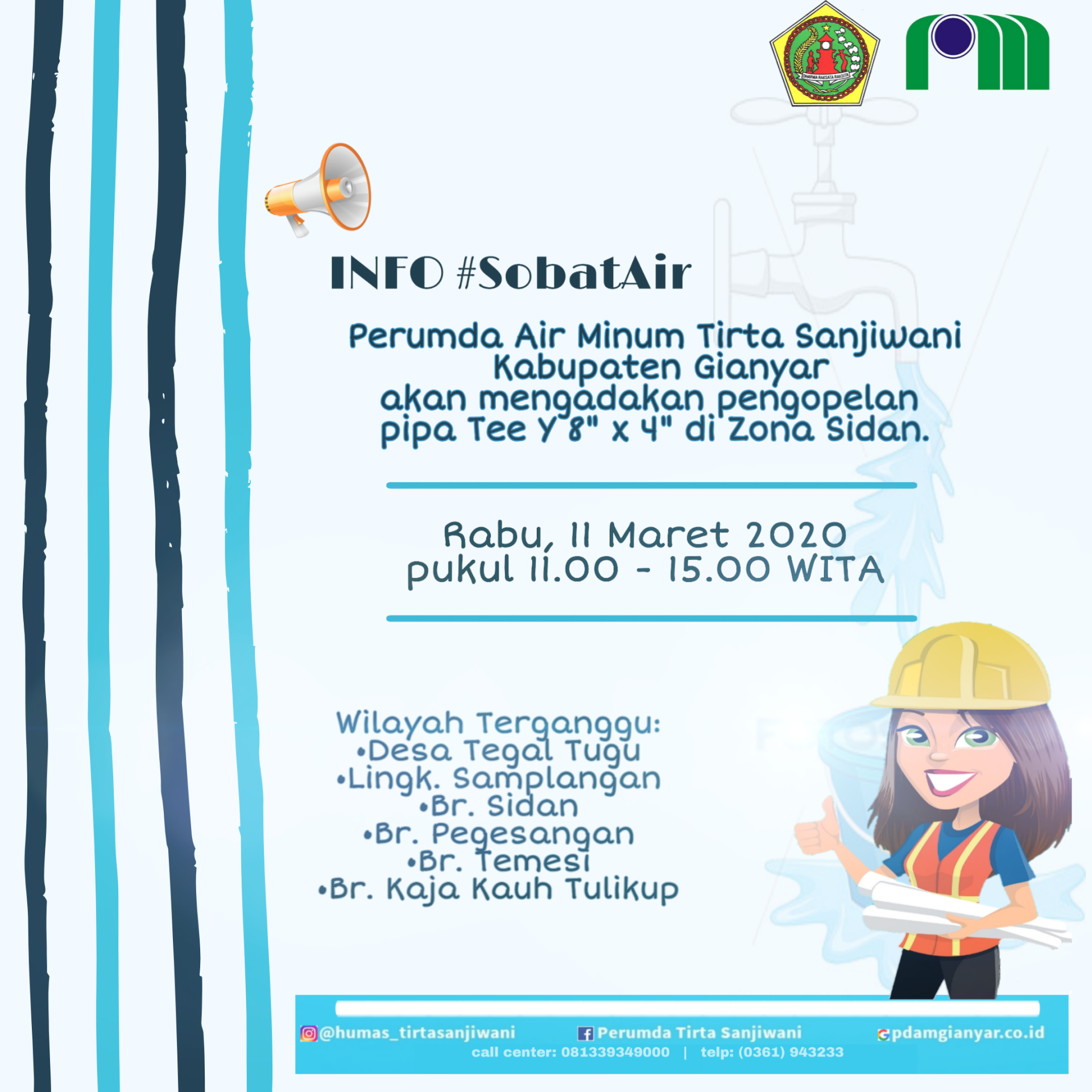 Info berita,Layanan PDAM,Kegiatan PDAM,gangguan layanan pdam,Berita PDAM,PERUMDA AMTS,PERUMDA AMTS Kabupaten Gianyar
