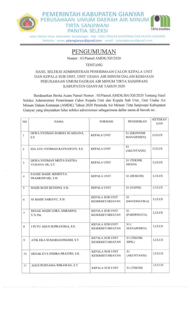 Info berita,Layanan PDAM,Kegiatan PDAM,gangguan layanan pdam,Berita PDAM,PERUMDA AMTS,PERUMDA AMTS Kabupaten Gianyar