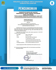 HASIL SELEKSI TES WAWANCARA CALON PEGAWAI PERUMDA AIR MINUM TIRTA SANJIWANI KABUPATEN GIANYAR